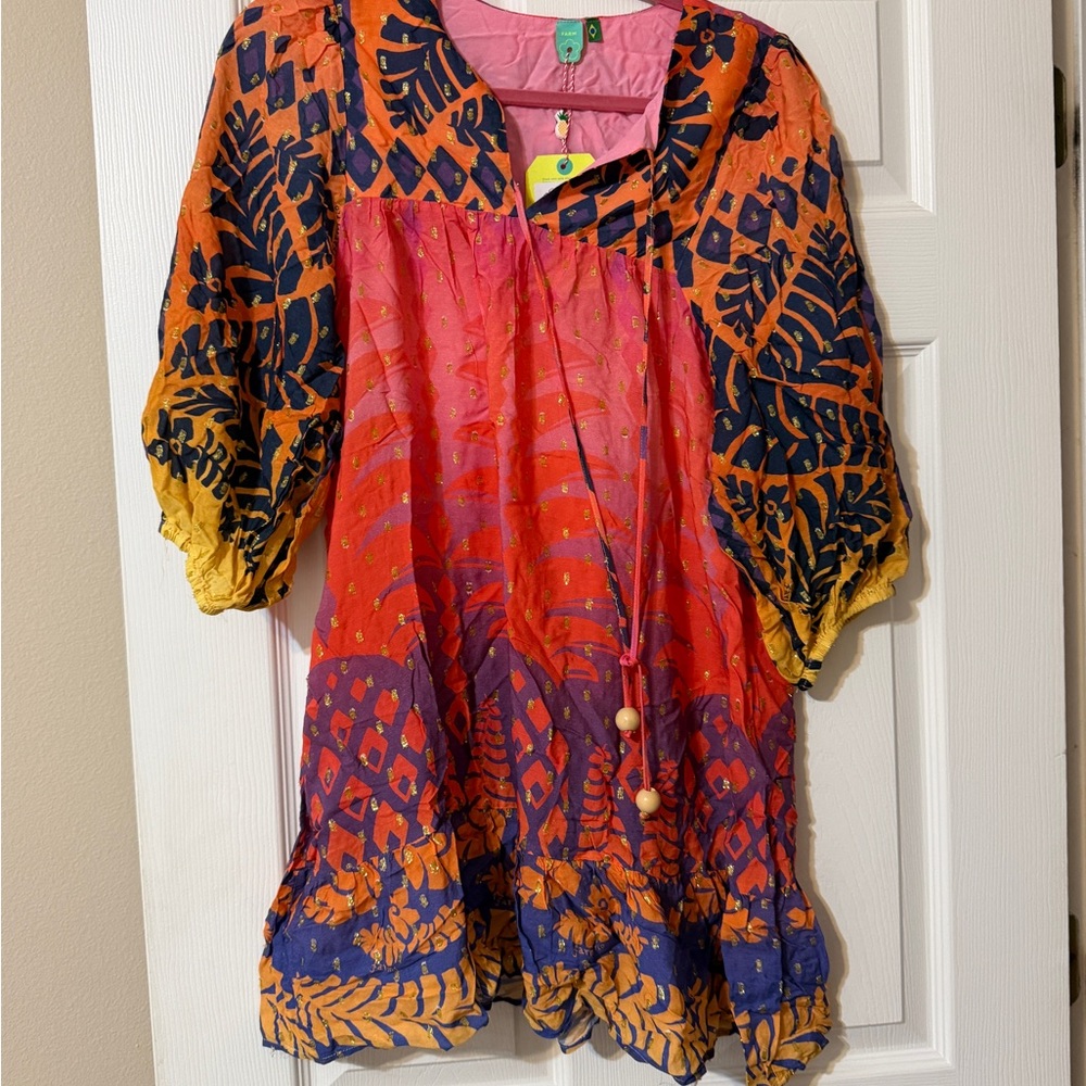 FARM Rio Multicolor Bohemian Dress